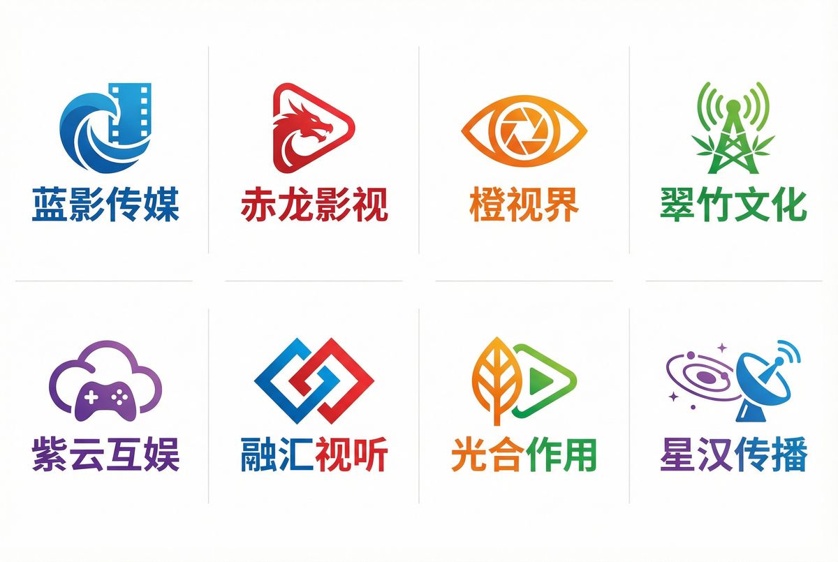麻豆传媒网站 - 合作影视品牌Logo墙
