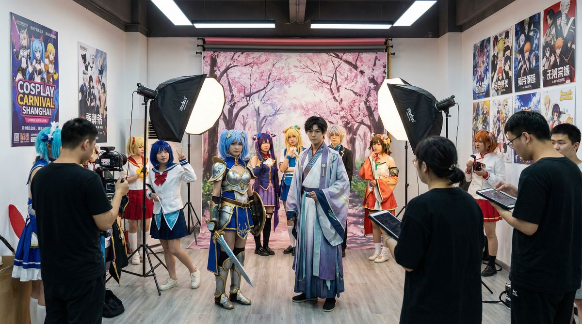麻豆传媒网站 - Cosplay拍摄